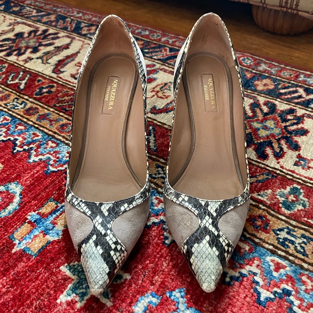 Aquazzura Satine Pump 👠 - Picture 2 of 15
